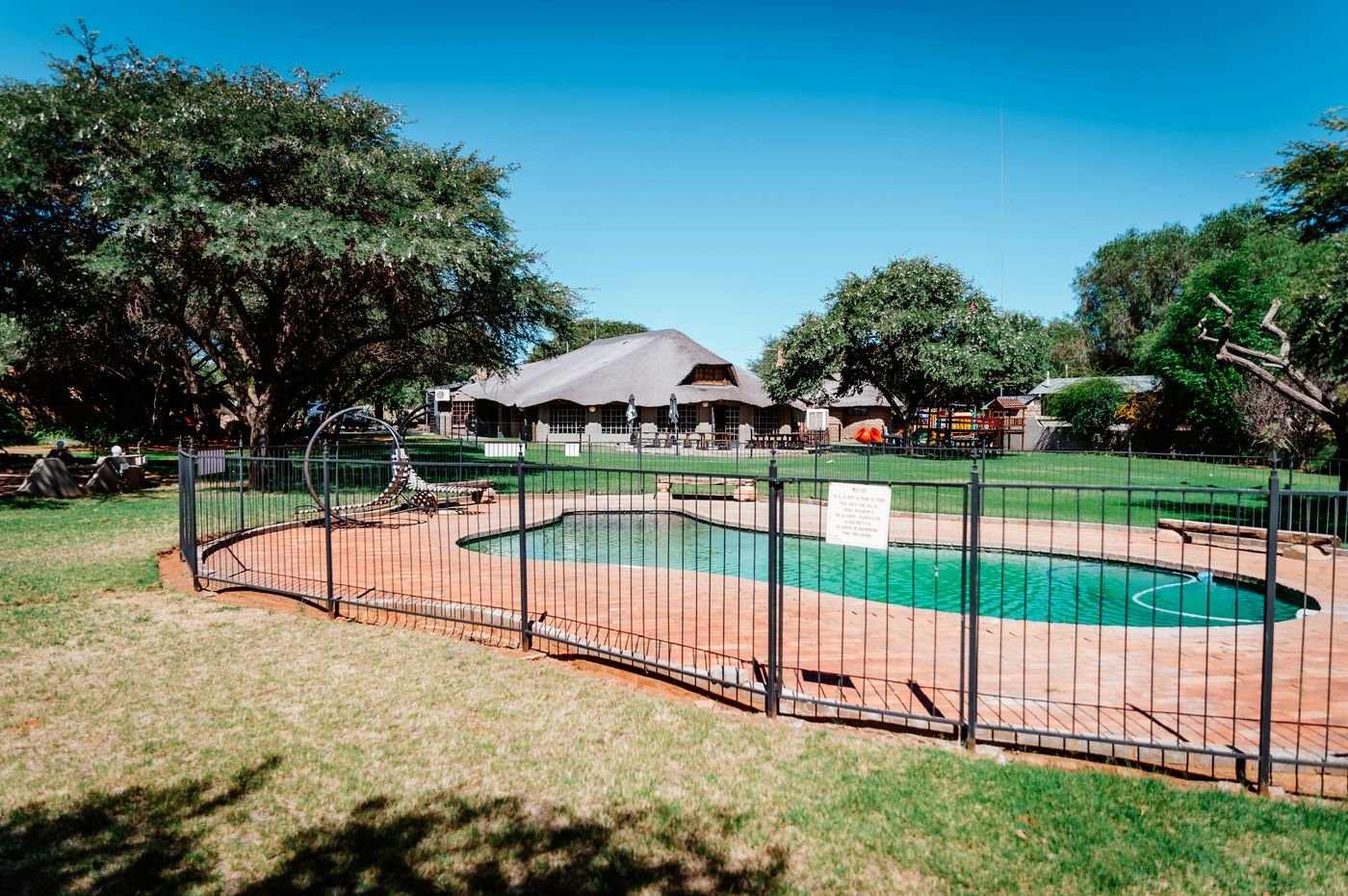 Outdoor gathering area
